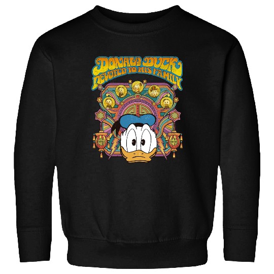 Disney DuckTales Donald Duck Devoted to His Family Retro Sweatshirts