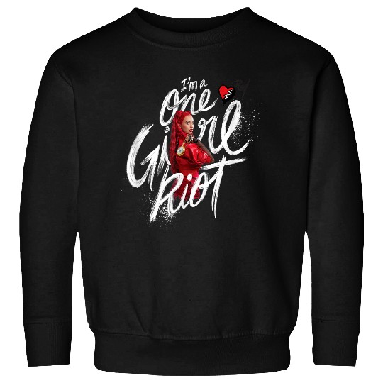 Disney Descendants The Rise Of Red I'm A One Girl Riot Red Sweatshirts