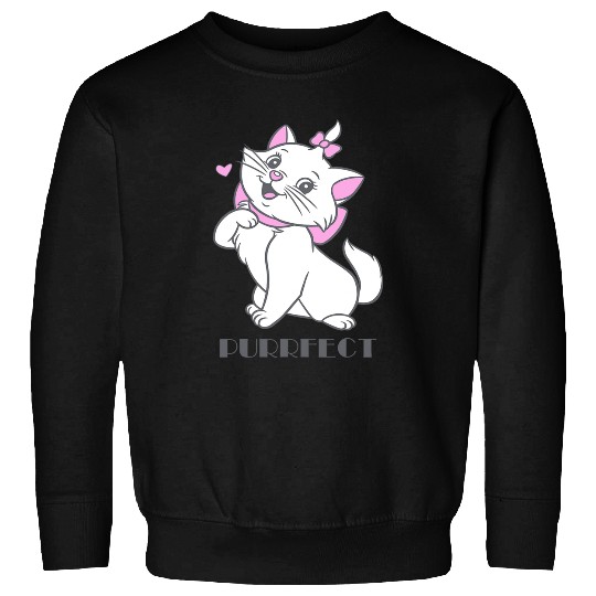 Disney The Aristocats Adorable Purrfect Marie Big Chest Logo Sweatshirts