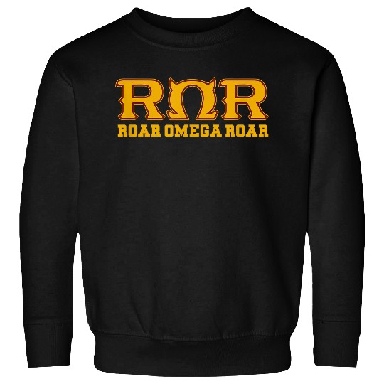 Disney Pixar Monsters University Roar Omega Badge Chest Logo Sweatshirts