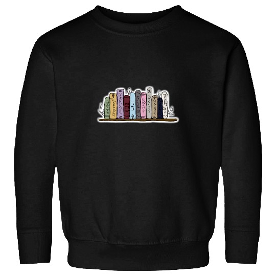 Discover Taylor albums on bookshelf Sweatshirts
