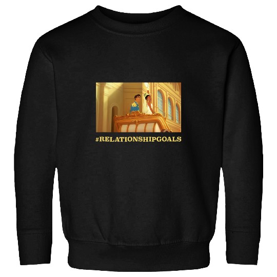 disney tiana and prince naveen relationshipgoals Sweatshirts