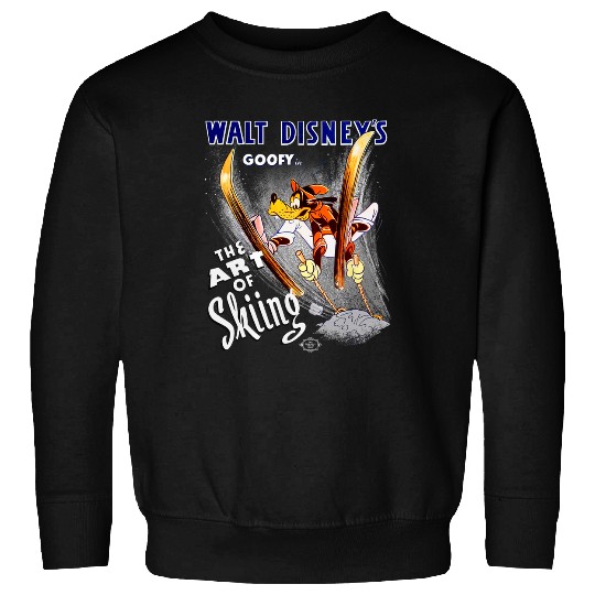 Disney Goofy The Art of Skiing Retro  Classic Sweatshirts