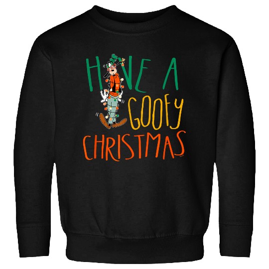 Disney Have A Goofy Christmas 2024 Tangled Lights Funny Sweatshirts