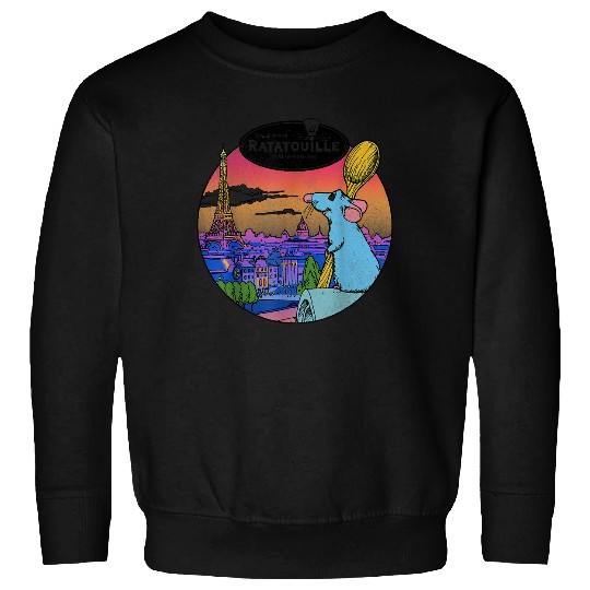 Disney Ratatouille Over Look Paris Sweatshirts