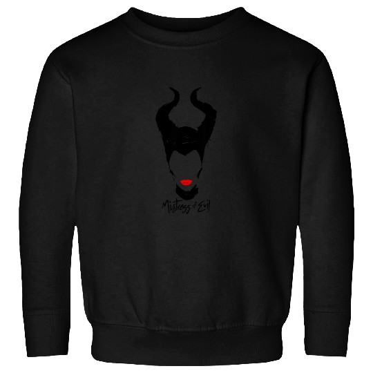 Disney Maleficent Mistress Of Evil Red Lips Sweatshirts