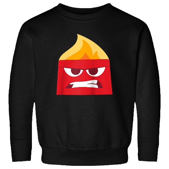 Disney and Pixar’s Inside Out Anger Red Raglan Baseball Tee Sweatshirts