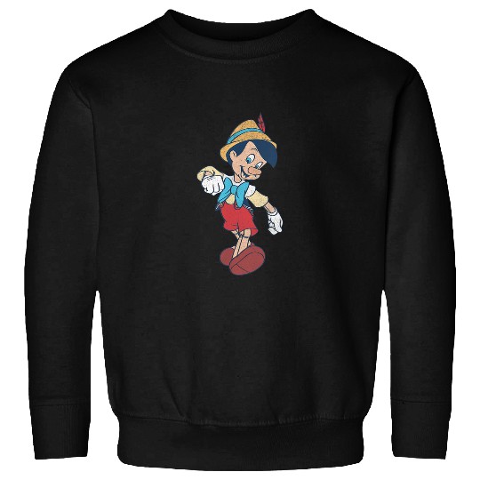 Disney Pinocchio Strutting With A Smile Full Bod Sweatshirts