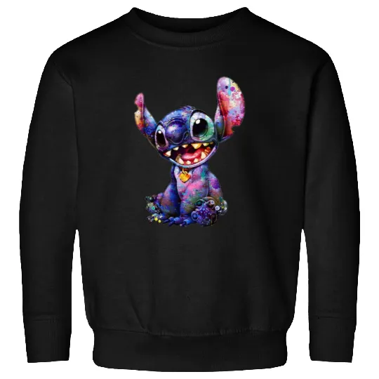 Cupcake Character Stitch Sticker, Stitch Eras Tour , Stitch Shirt, Disney Land Lilo and Stitch Sweatshirts