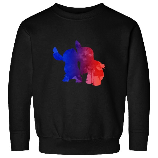 Airbrush Stitch Gift For Fans, Stitch Eras Tour , Stitch Shirt, Disney Land Lilo and Stitch Sweatshirts