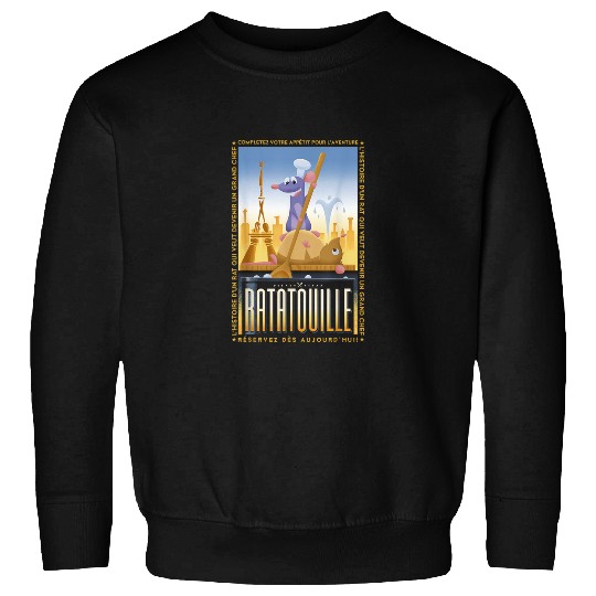 Disney Pixar Ratatouille Remy And Emile Cooking Sweatshirts
