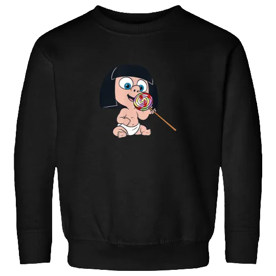 Disney Pixar Incredibles JackJack as Edna Mode Sweatshirts