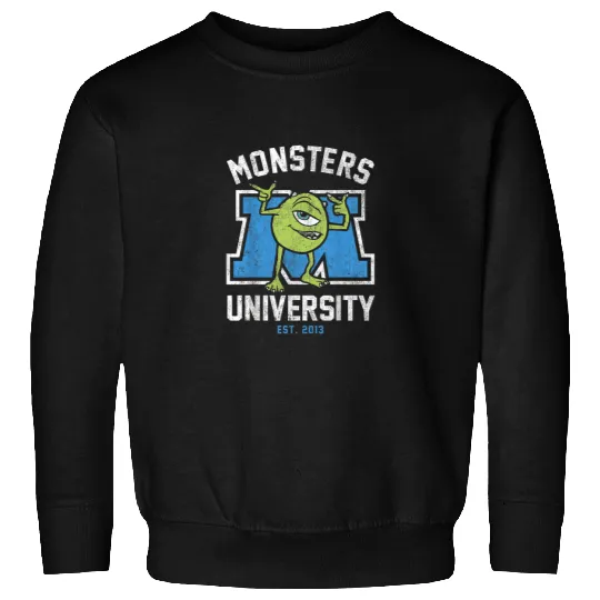 Disney Pixar Monsters University Mike Collegiate Sweatshirts