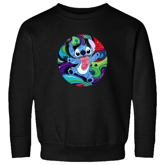 Shiny Stitch Mon Eeveelution Fluffy Kawaii Cute Japanese Fantasy Gamer Gaming Hawaii Film Nostalgia Sticker, Stitch Eras Tour , Stitch Shirt, Disney Land Lilo and Stitch Sweatshirts
