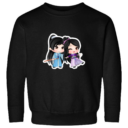 Warrior Princess Sticker4: Disney Mulan Anime Mushu, Mulan and Mushu Sweatshirts