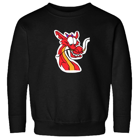 Mushu Chinese Dragon  : Disney Mulan Anime Mushu, Mulan and Mushu Sweatshirts