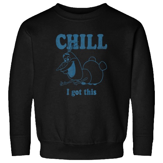 disney frozenss Olaf Chill I Got This Portrait Premium Sweatshirts