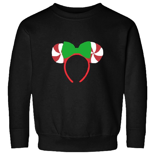 christmas peppermint ears  : Mickey Disney Christmas, Disney Christmas Sweatshirts