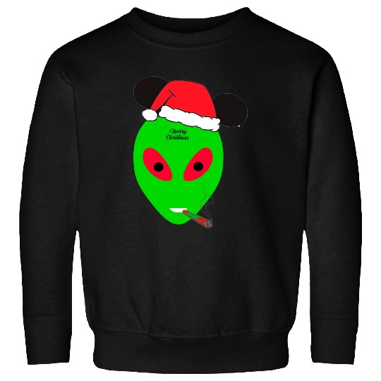 Alien christmas  : Mickey Disney Christmas, Disney Christmas Sweatshirts