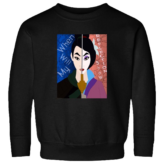 Vintage Animated Fantasy Action-Adventure Film  : Disney Mulan Anime Mushu, Mulan and Mushu Sweatshirts