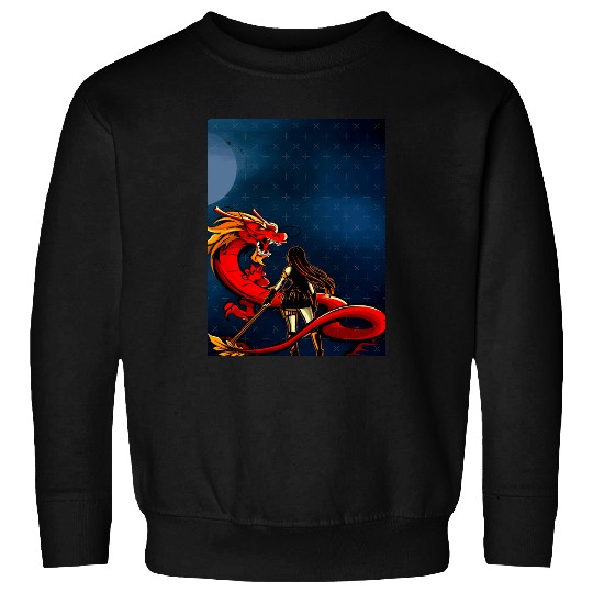 The flower that blooms in adversity is the most rare and beautiful and all Poster: Disney Mulan Anime Mushu, Mulan and Mushu Sweatshirts