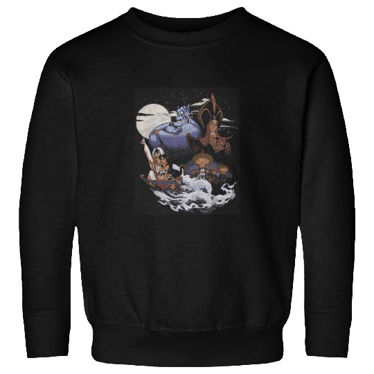 Disney Aladdin Winds of Agrabah Main Cast Graphi Sweatshirts