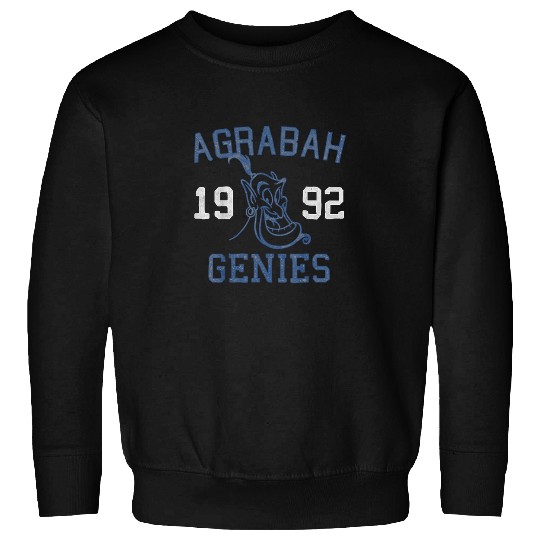 Disney Aladdin Genie Agrabah Genies 1992 Graphic Sweatshirts