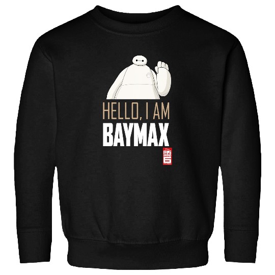 Disney Big Hero 6 TV Series Baymax Hello Graphic Sweatshirts