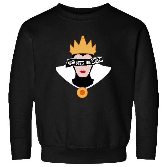 God save the Evil Queen    SALE!! : Disney Villains Maleficent , Maleficent Gift S-5XL Sweatshirts
