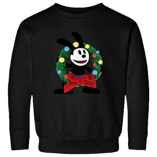 Oswald Christmas Wreath  : Mickey Disney Christmas, Disney Christmas Sweatshirts
