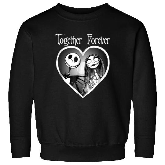 Disney Nightmare Before Christmas Together  : Jack And Sally With Friends, Halloween Party , Jack skellington Sweatshirts
