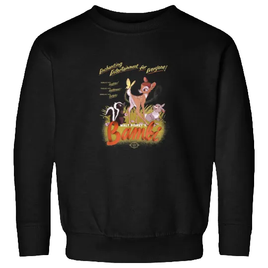 Disney Bambi Enchanting Entertainment For Everyo Sweatshirts