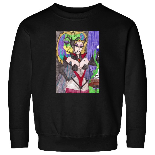Evil Queen drawing   SALE!! : Disney Villains Maleficent , Maleficent Gift S-5XL Sweatshirts