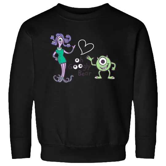 Disneyss Pixars Monsters Inc Mike Celia Oh Googly Bear Logo Sweatshirts
