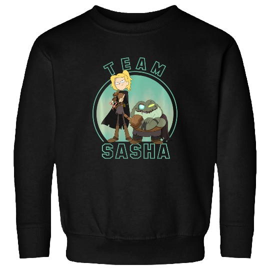 Disney Channel Amphibia Team Sasha Sweatshirts