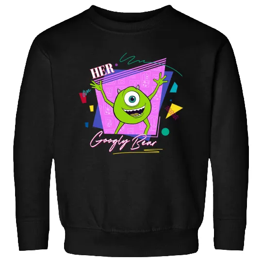 Disney Pixar-Pixars Monsters Inc Valentine Her Googly Bear Valentines Sweatshirts