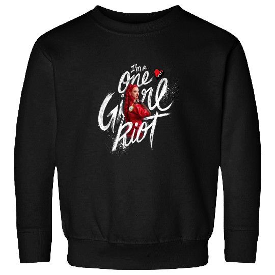 Disney Descendants The Rise Of Red I'm A One Girl Riot Red Sweatshirts