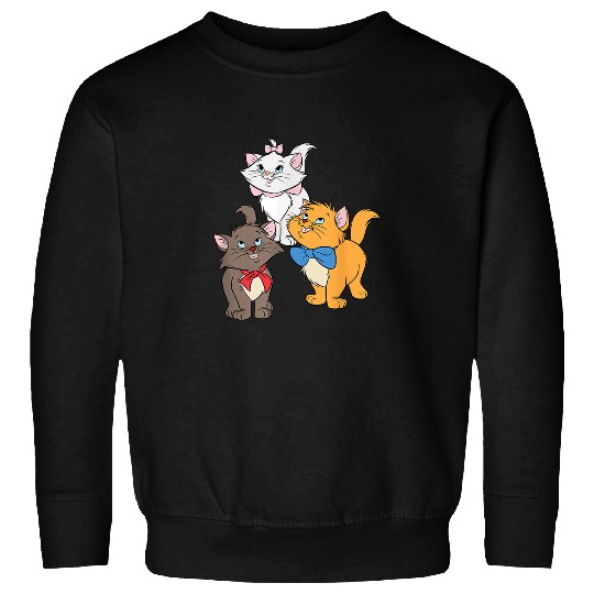 Disney The Aristocats Cute Trio Marie Toulouse B Sweatshirts
