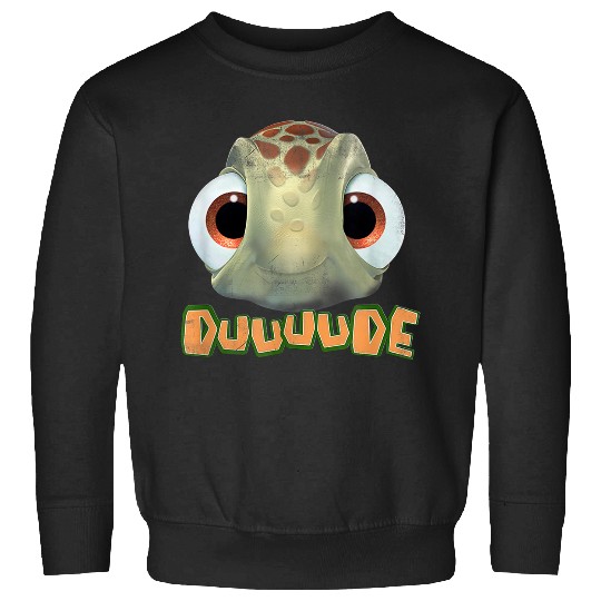 Disneyss Pixars Finding Nemo Duuuude Squirt Big Head Portrait Sweatshirts