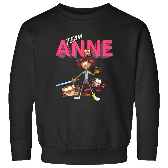 Disneyss Channel Amphibia Team Anne Sweatshirts