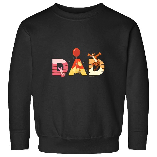 Disney Winnie the Pooh and Friends Dad Father’s Day Birthday Sweatshirts