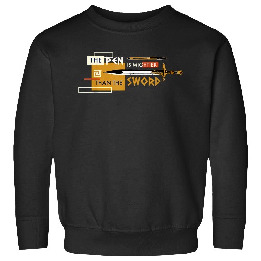 Disneyss Percy Jackson Riptide Pen Is Mightier Than The Sword Sweatshirts