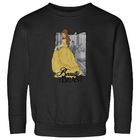 Disney Beauty And The Beast Belle Dancing Portrait Sweatshirts