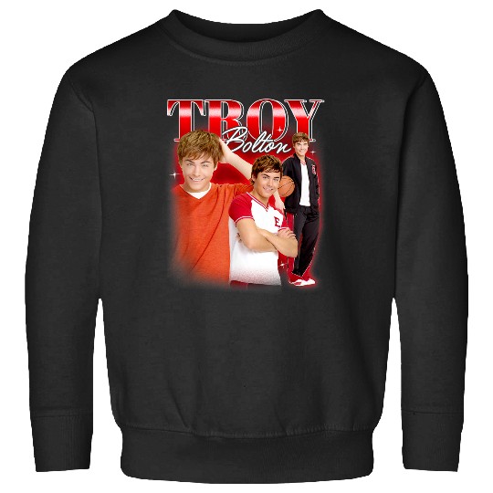 Disneyss High School Musical The Series Troy Bolton Collage Sweatshirts