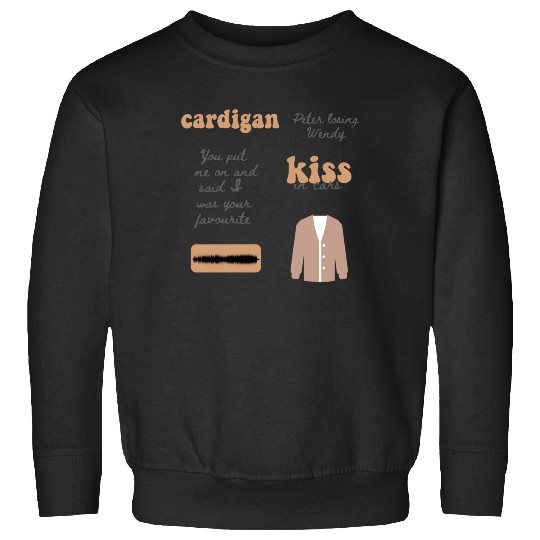 Discover Cardigan Sticker Pack - Taylor Folklore Sweatshirts