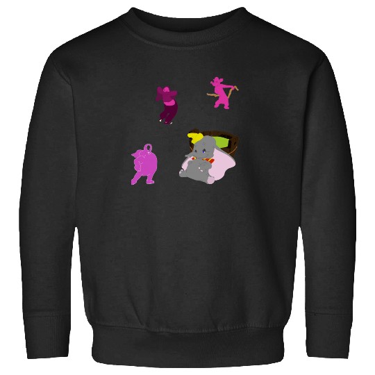 Discover Pink elephants Sticker: Disney Elephant Dumbo, Dumbo Sweatshirts