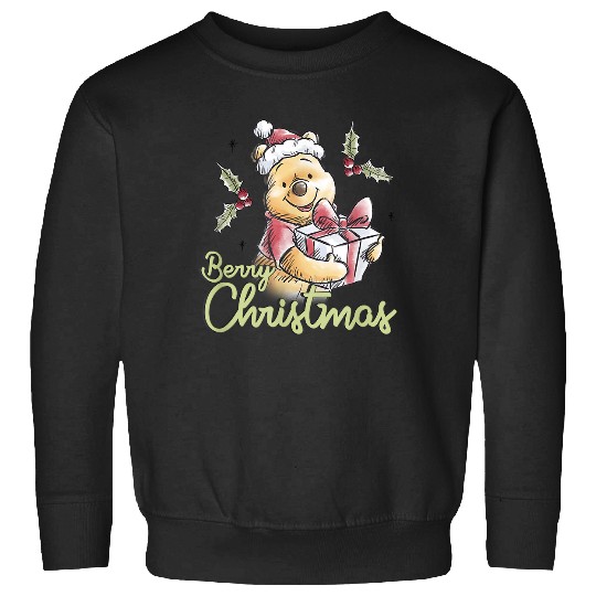 Disney Winnie the Pooh Berry Christmas Sweatshirts