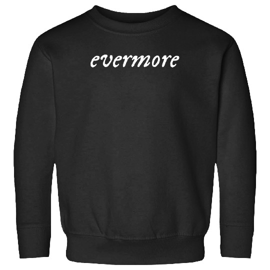 Discover Taylor - Evermore Logo Merchandise Sweatshirts