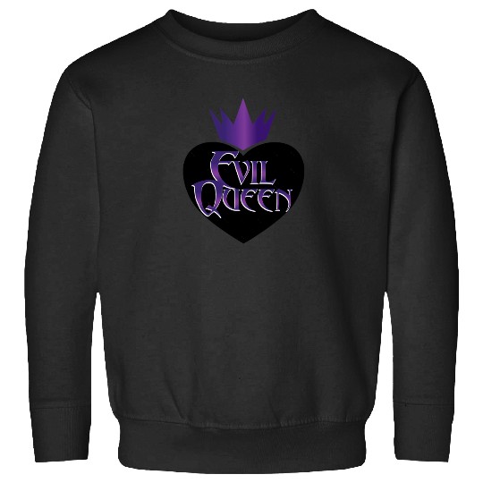 Evil Queen Crown Black Heart Cool Halloween Gift Lady Boss Gift   SALE!! : Disney Villains Maleficent , Maleficent Gift S-5XL Sweatshirts