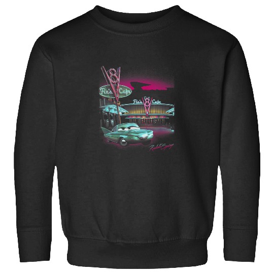 Discover Disney Pixar Cars Radiator Springs Flos Cafe Sweatshirts